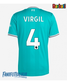 Liverpool Virgil van Dijk #4 Tricou Fotbal Replică 2025-26 Barbati Treilea